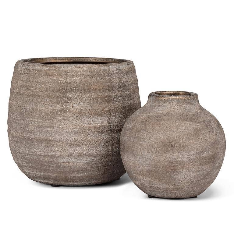 Coarse Texture Planter-5"H - Planters
