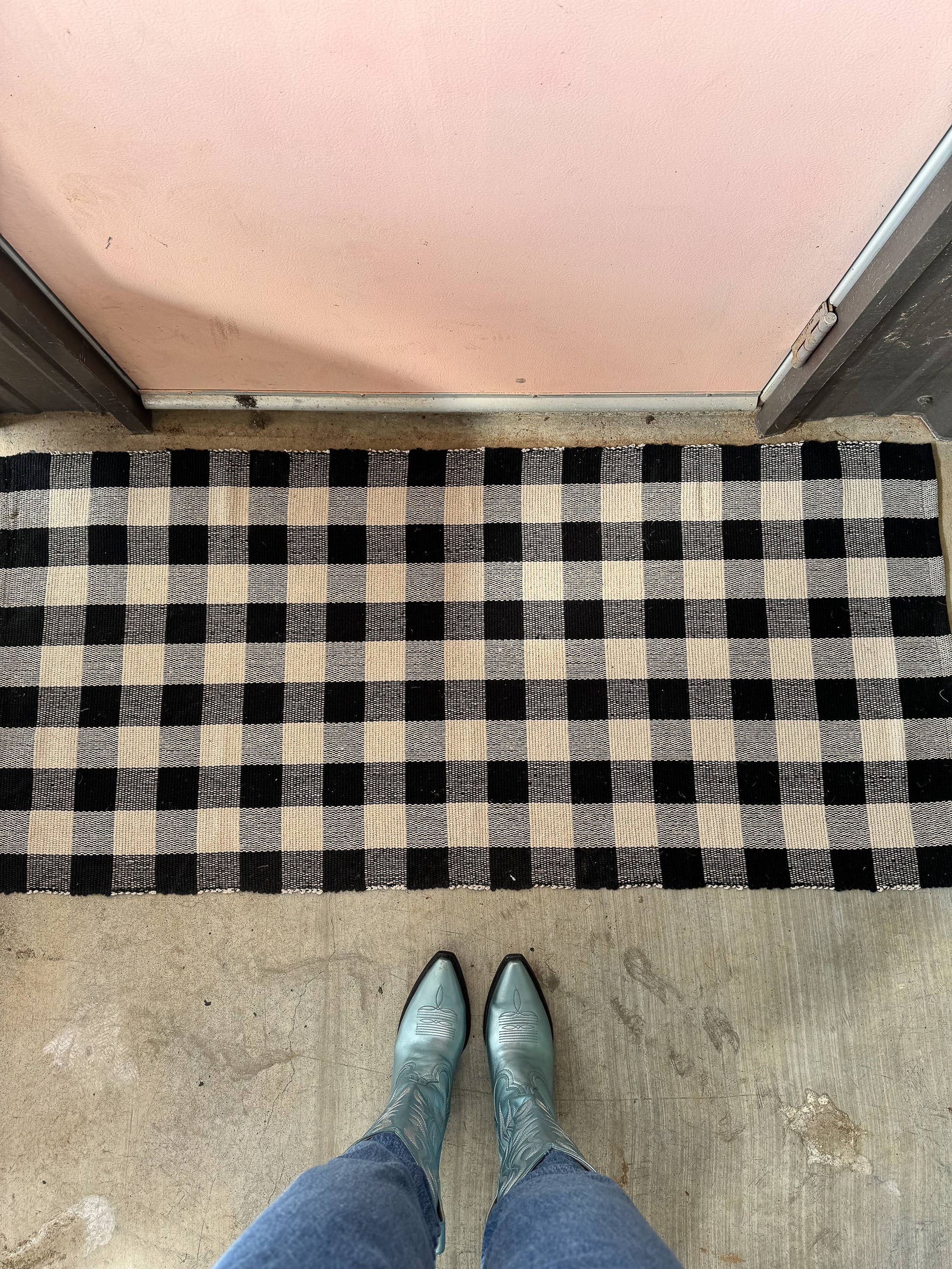 Doormat runner - Buffalo plaid -