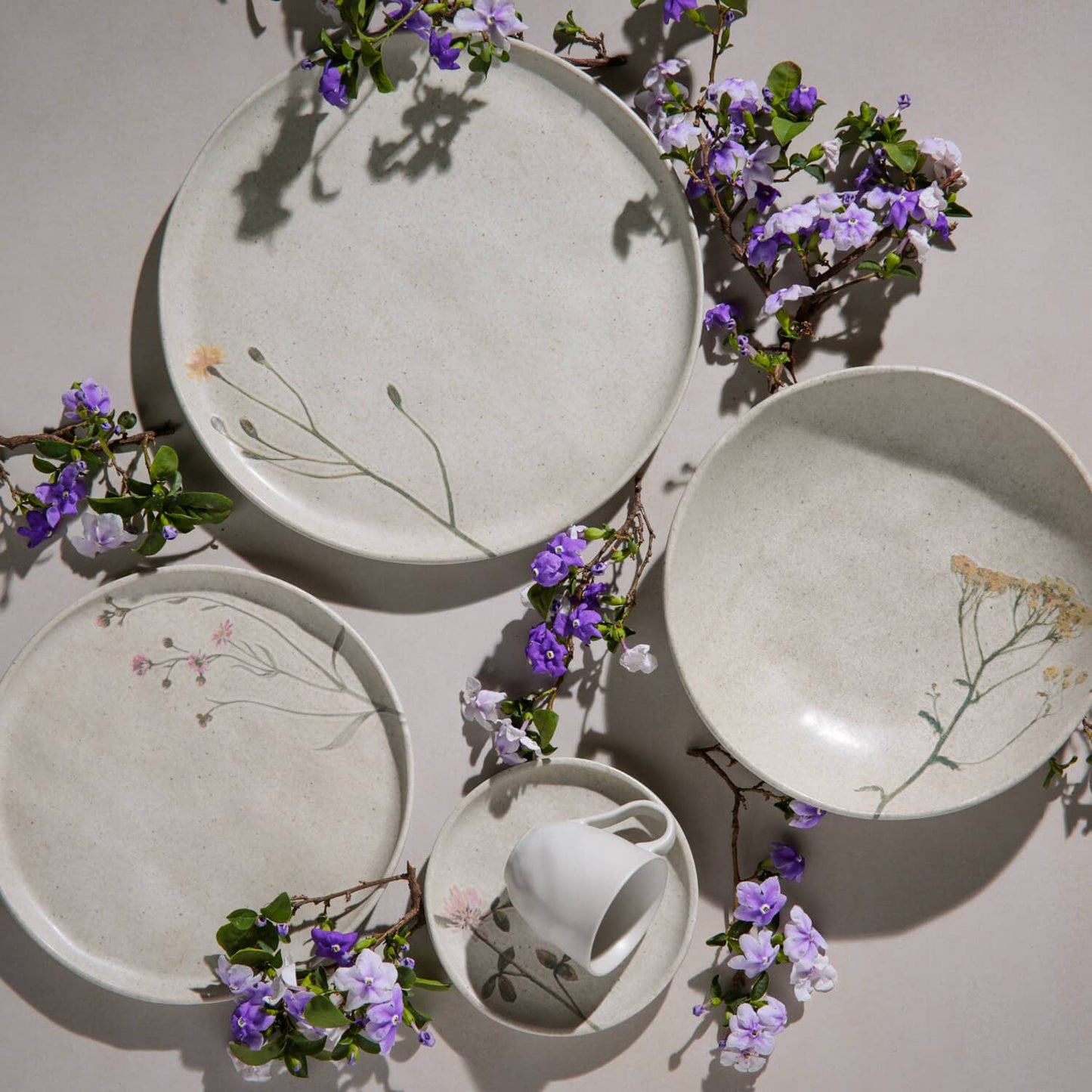 Bio Stoneware Campestre Salad Bowl, 28 Oz -