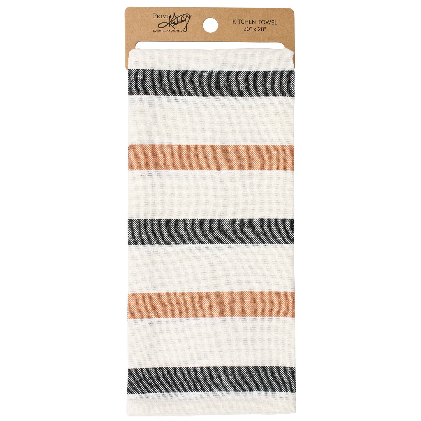 Halloween Stripe Kitchen Towel -