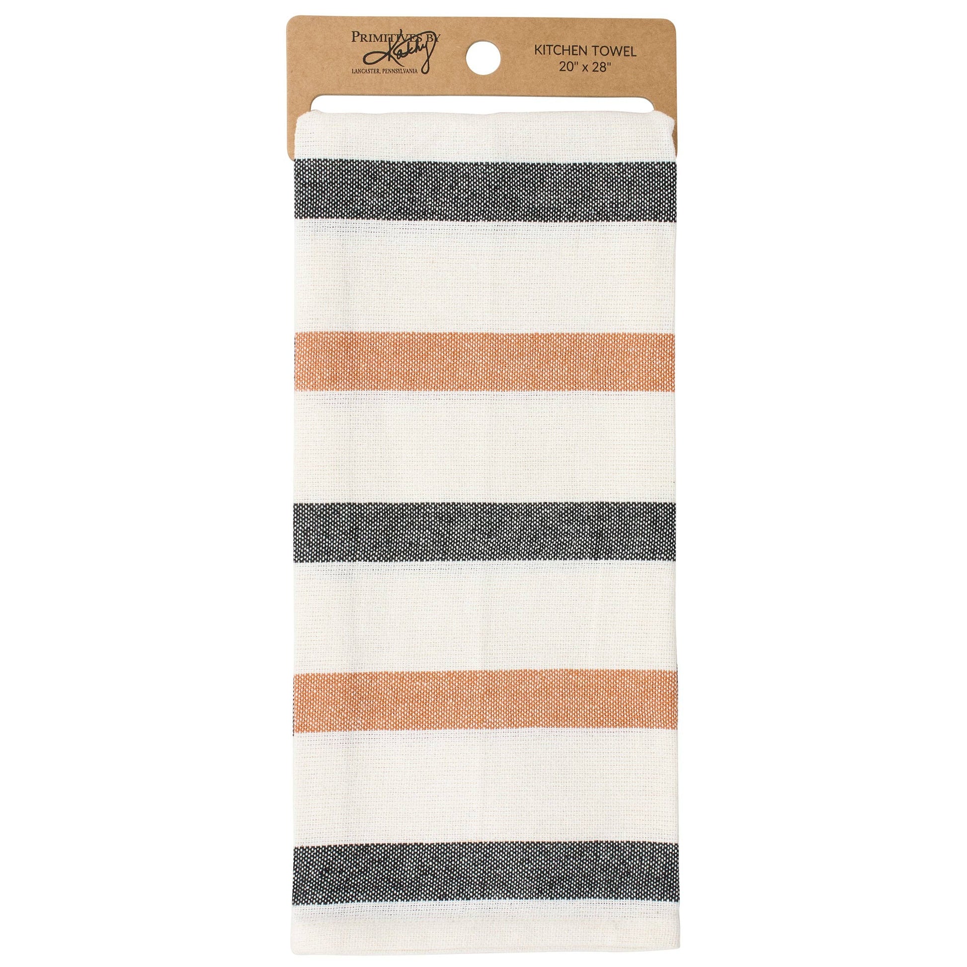 Halloween Stripe Kitchen Towel -