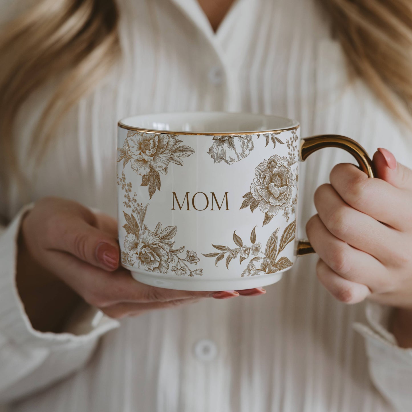 *NEW* Gold Mom Coffee Mug - Spring & Mother's Day Gifts - Mugs
