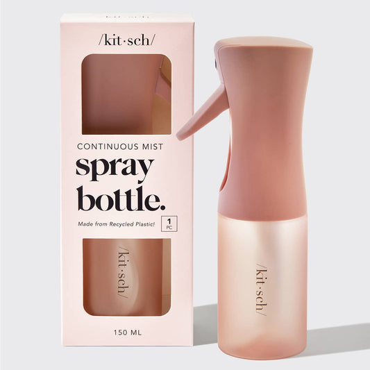 Recycled Plastic Fine Mist Spray Bottle Hair Skincare Terracotta Compact