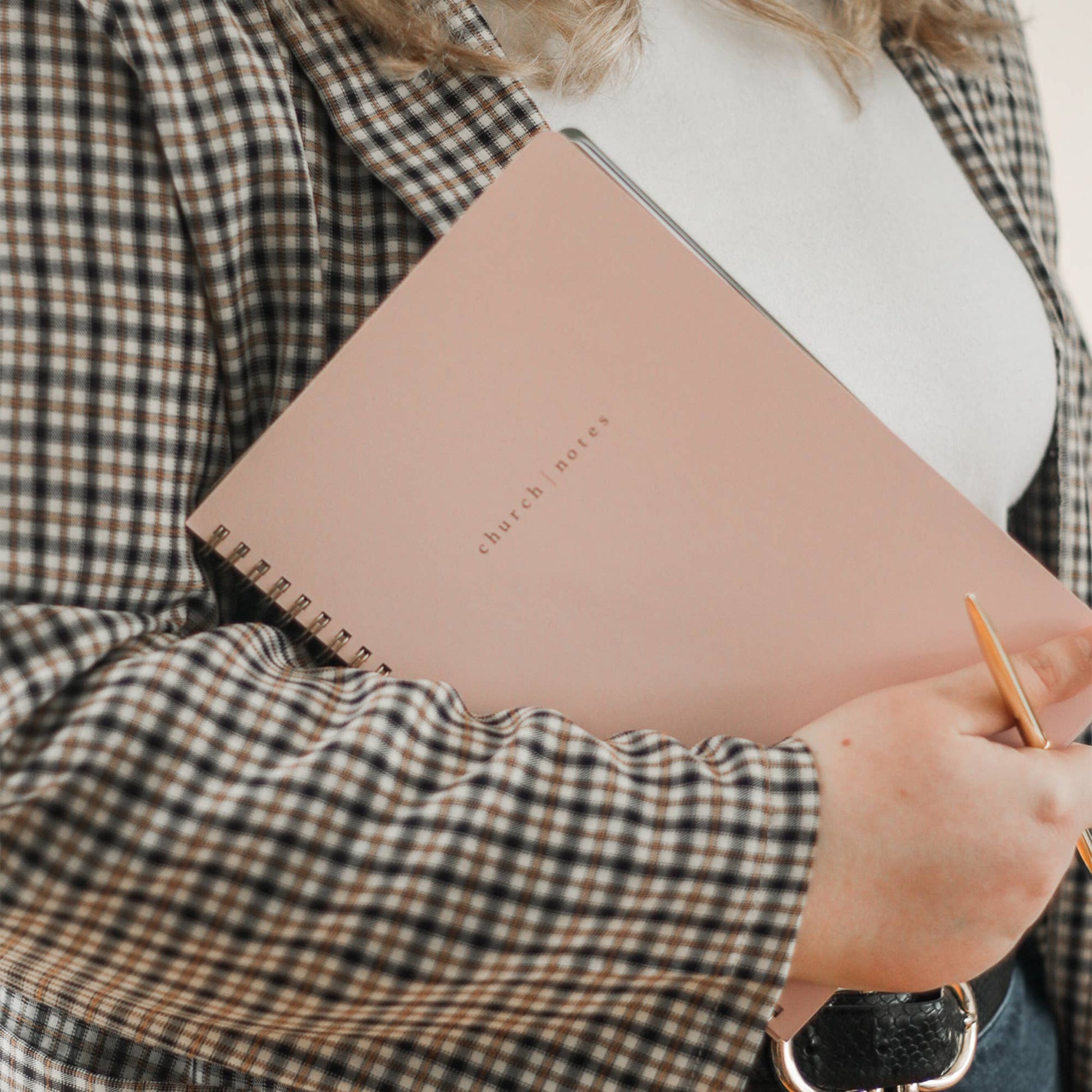 Blush Church Notes Bible Study Notebook -