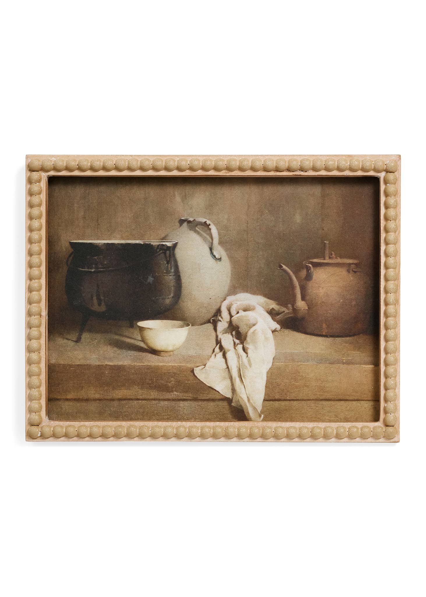 WALL ART CANVAS PRINT SET VASES MULTI - Prints