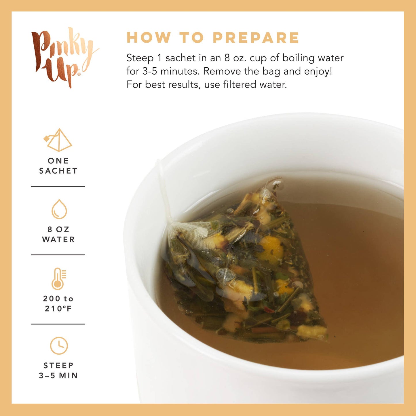 Chamomile Citrus Herbal Tea 15 Sachets - Tea