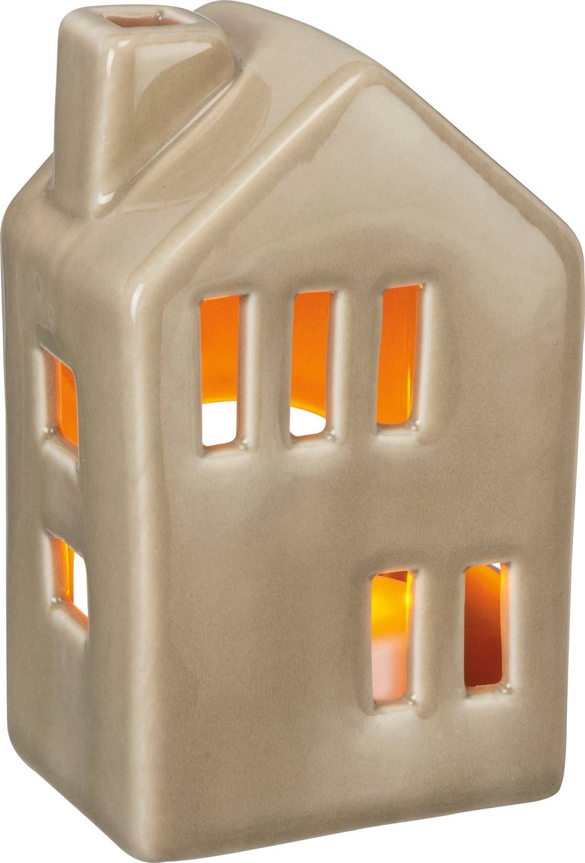 Small House Candle Holder Set -
