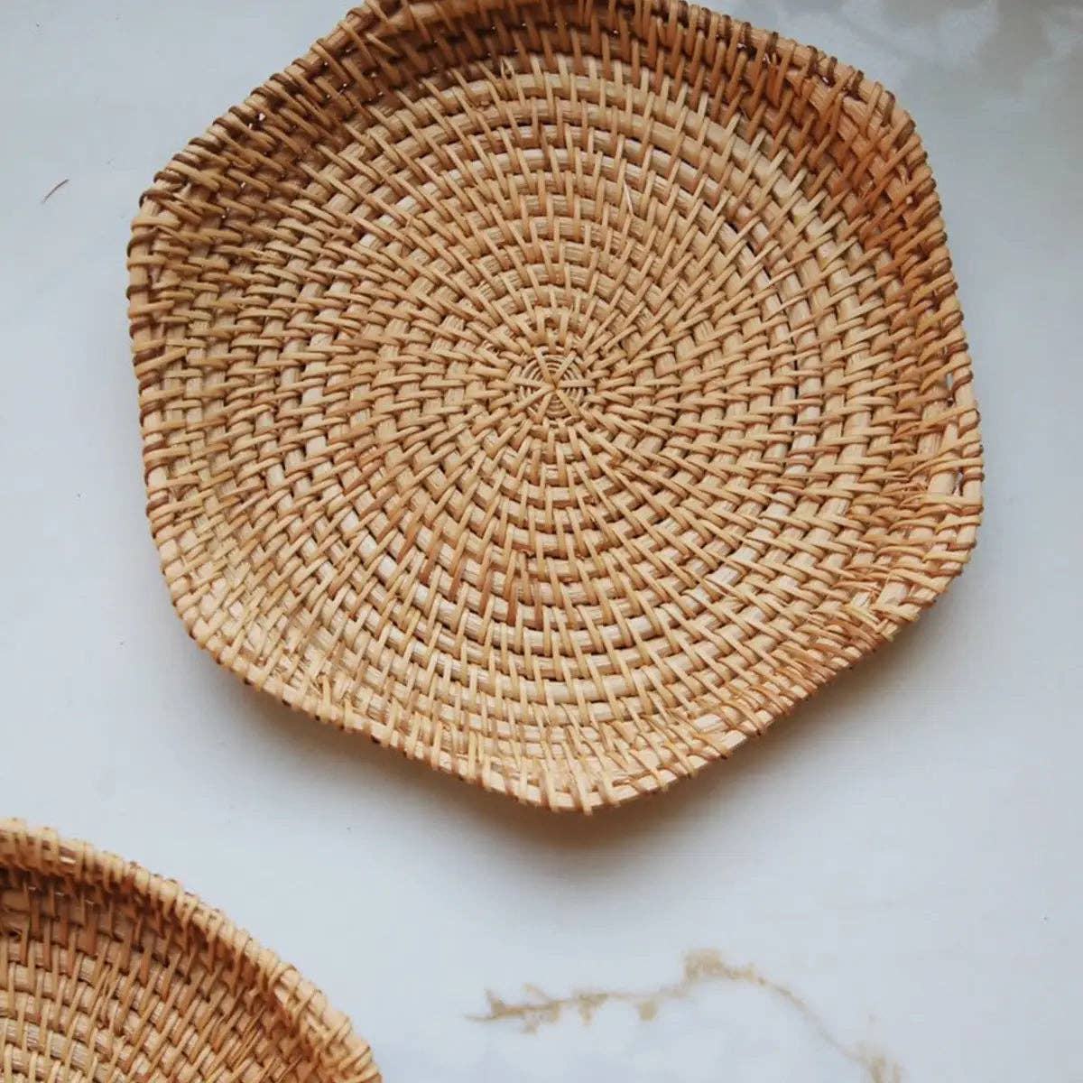 Natural Rattan Woven Tray -