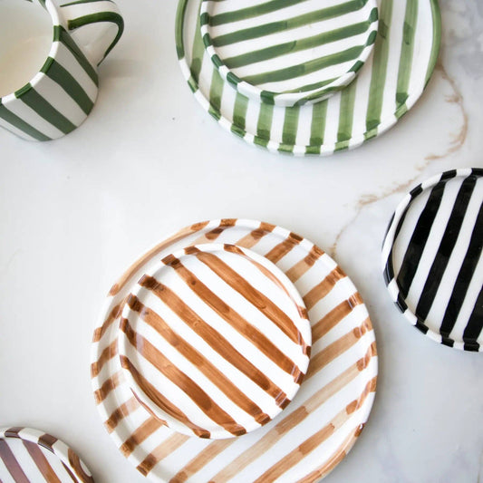 Striped Plates -