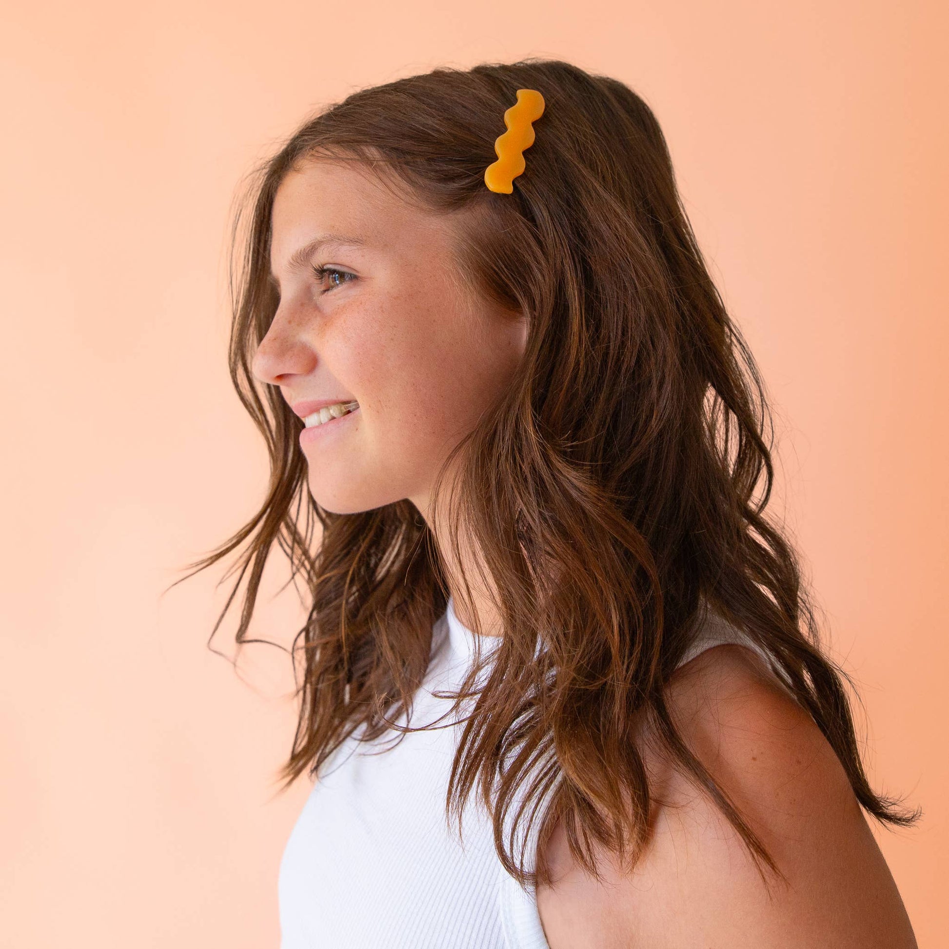 Wavy Hair Clips | Guava -