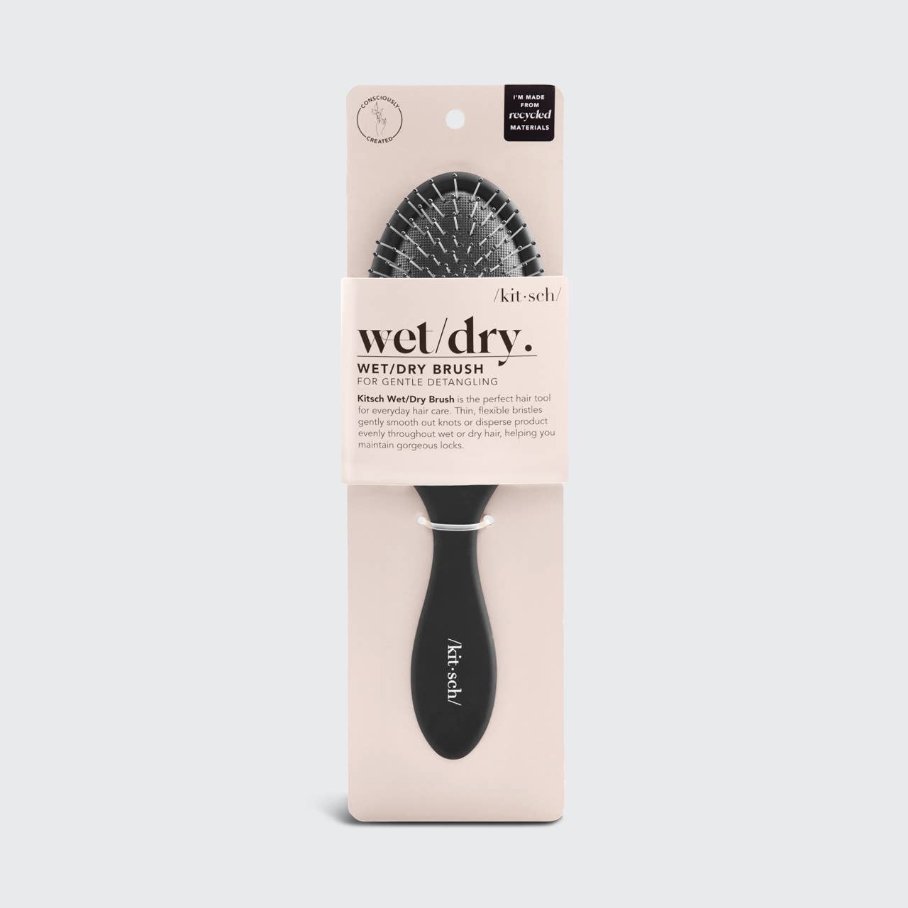 Wet/Dry Brush in Recycled Plastic -