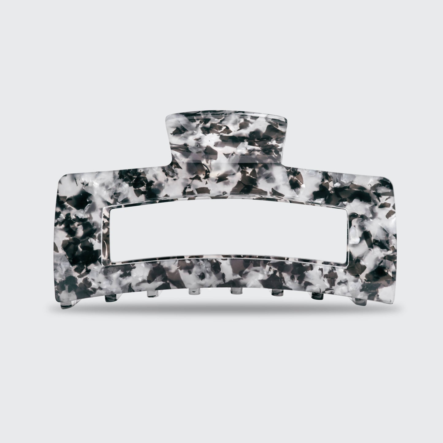 Eco-Friendly Jumbo Open Shape Claw Clip - Black -