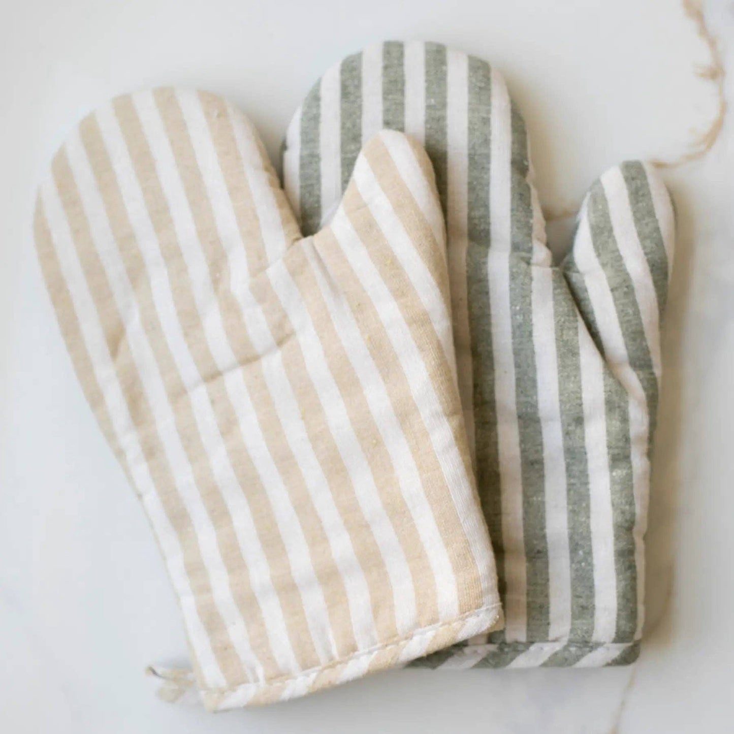 Stripe Oven Mitt -