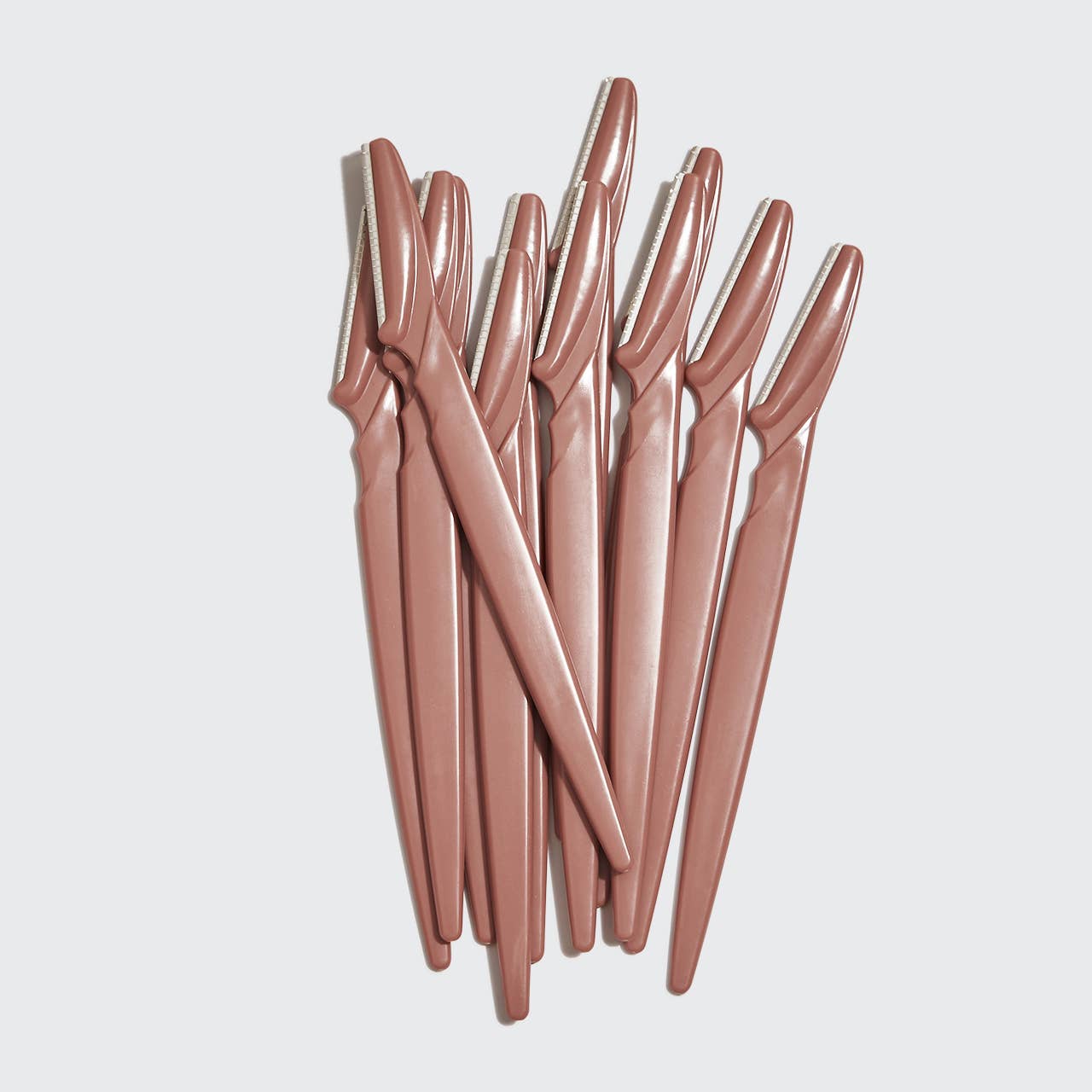 Recycled Plastic Dermaplaners 12pc Set - Terracotta -