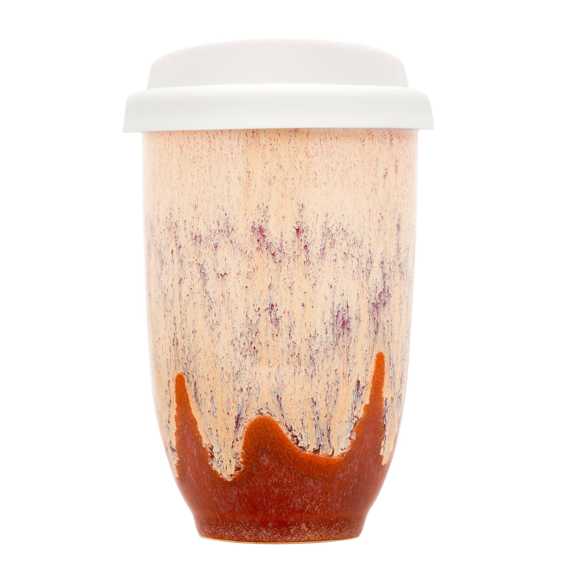 Jupiter Ceramic Travel Mug – 12oz with Lid & Sleeve -
