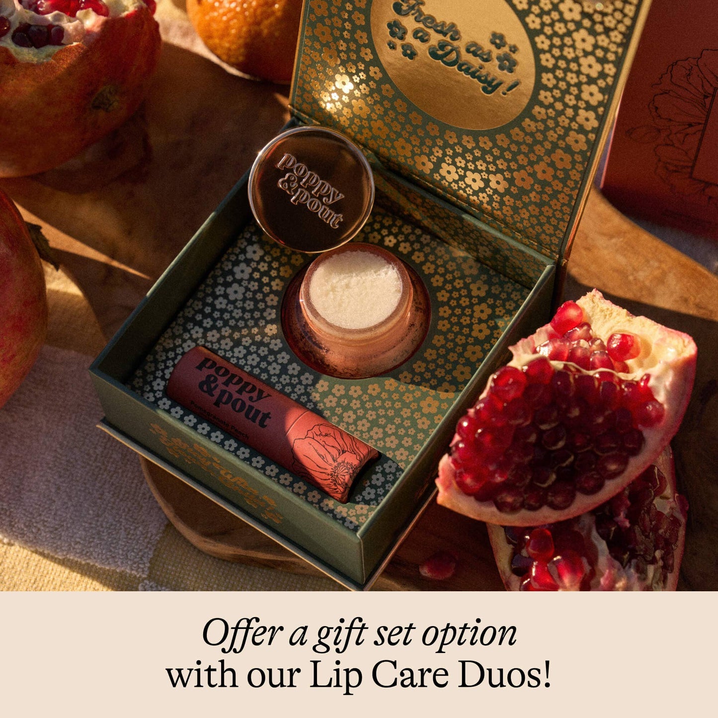 Lip Scrub, Pomegranate Peach -