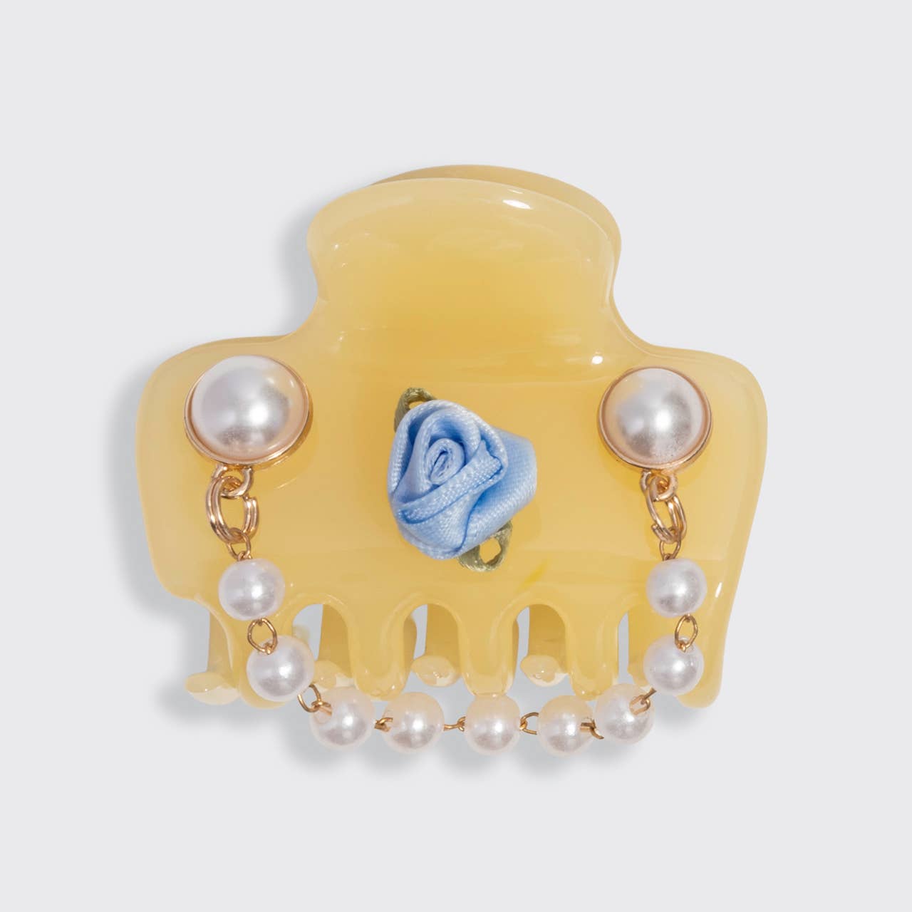 KitschPop™ Cloud Clip 7pc Set Coastal Cottage - Butter Yellow -