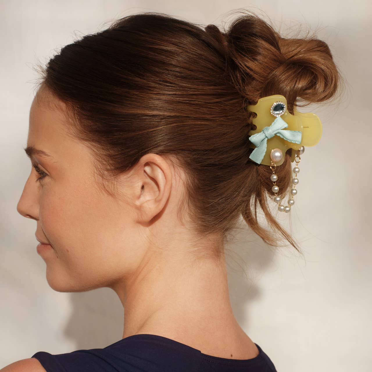 KitschPop™ Cloud Clip 7pc Set Coastal Cottage - Butter Yellow -