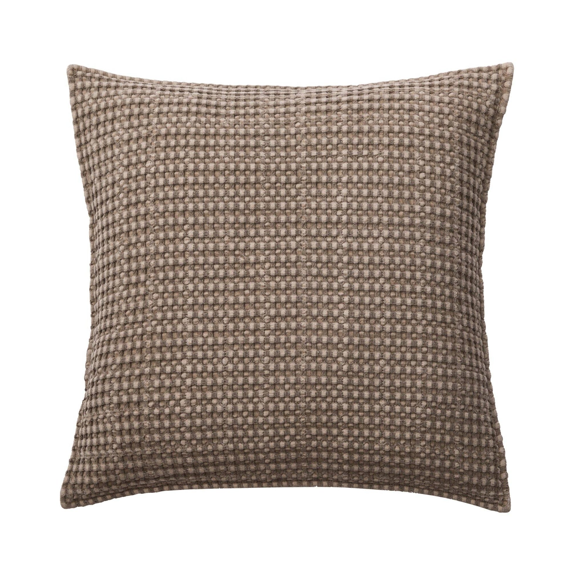 Mills Waffle Square Pillow - Uncategorized