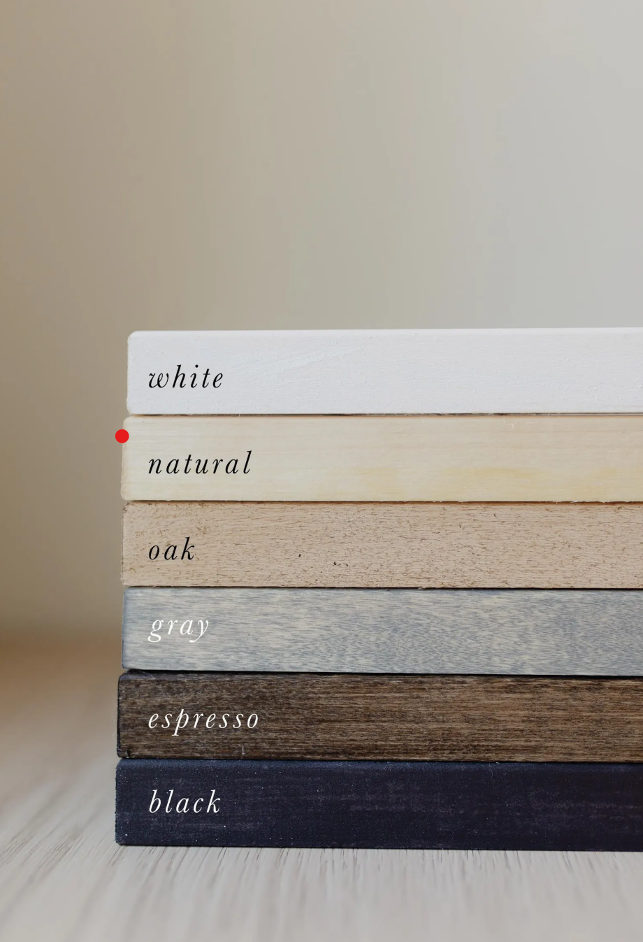 Painted Florals Wood Framed Sign -