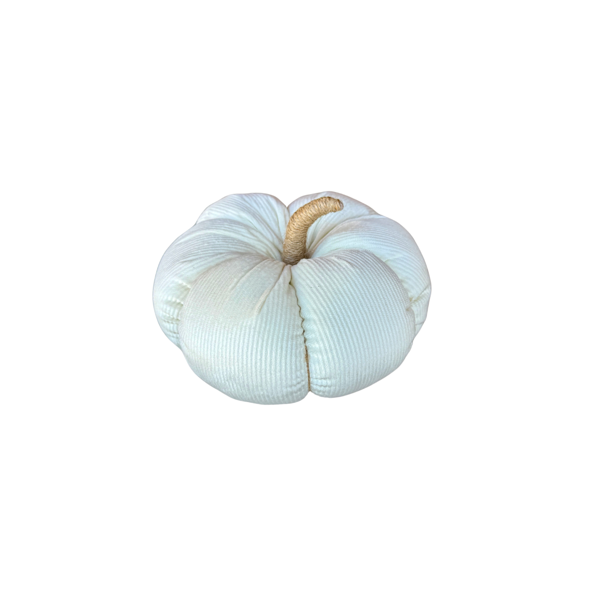 CF-3326 - Lrg. Cream Corduroy Pumpkin -