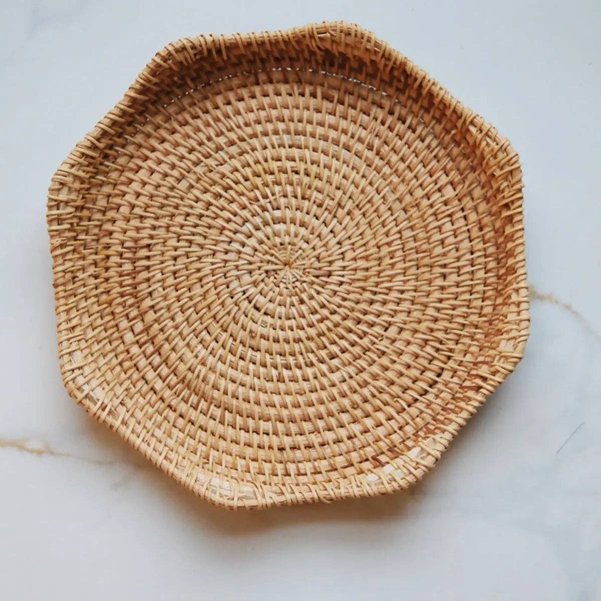 Natural Rattan Woven Tray -