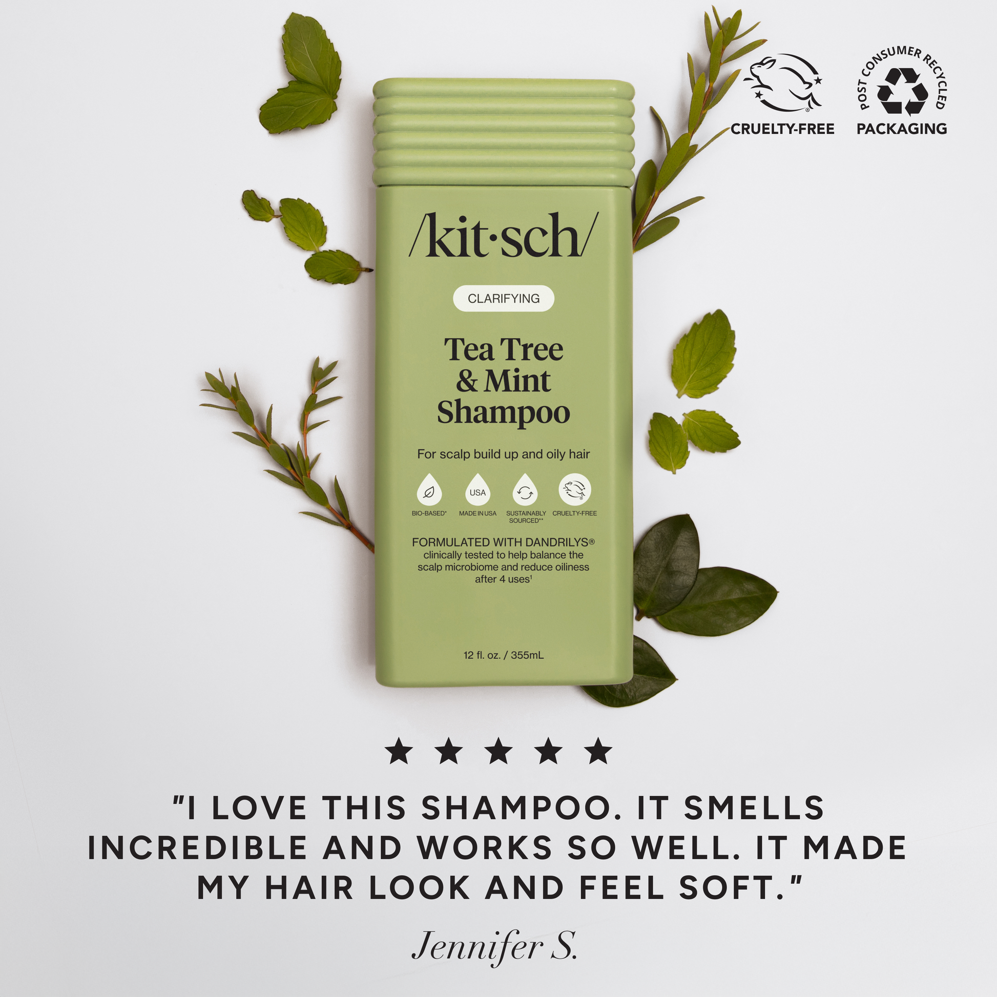 Clarifying Tea Tree & Mint Shampoo -