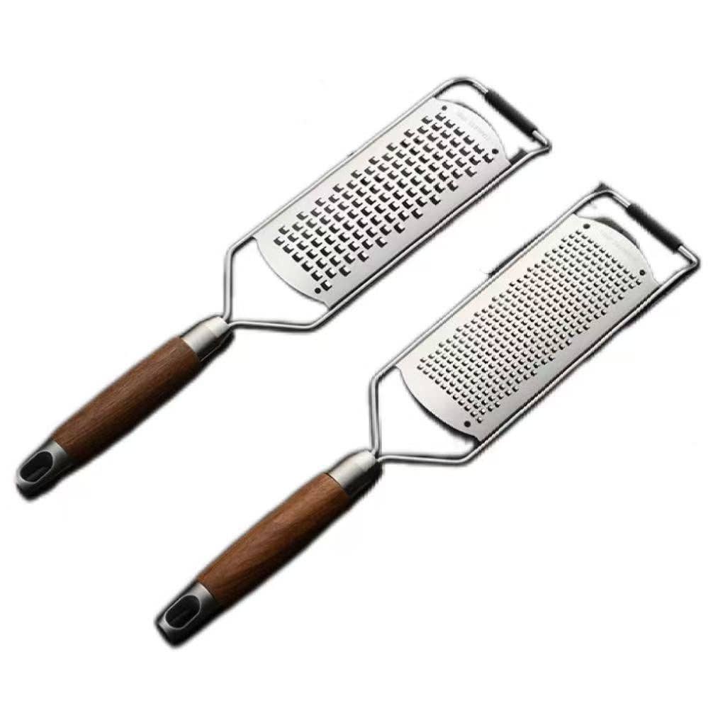Cheese Grater with Walnut Wood Handle -