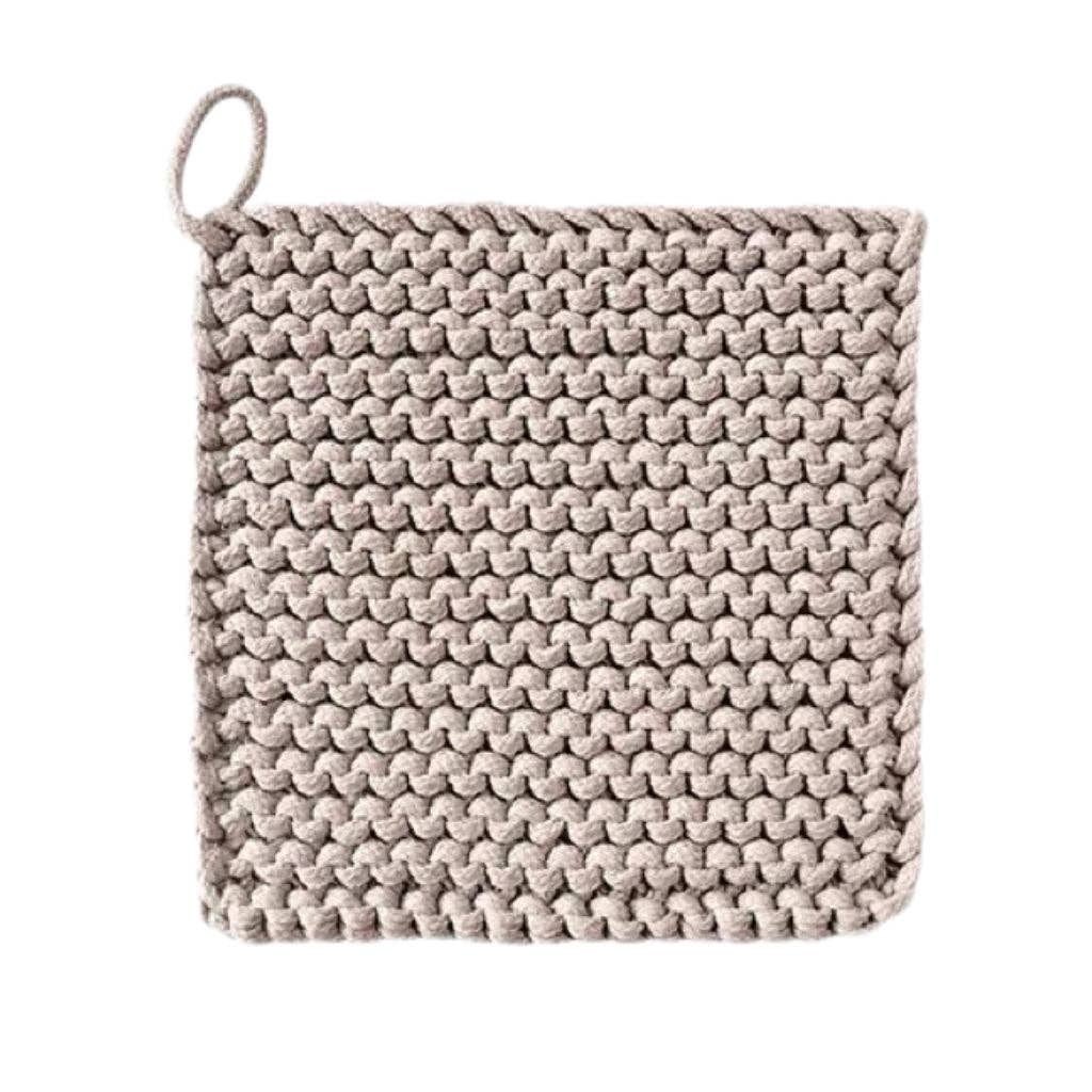 Cotton Crocheted Pot Holder -