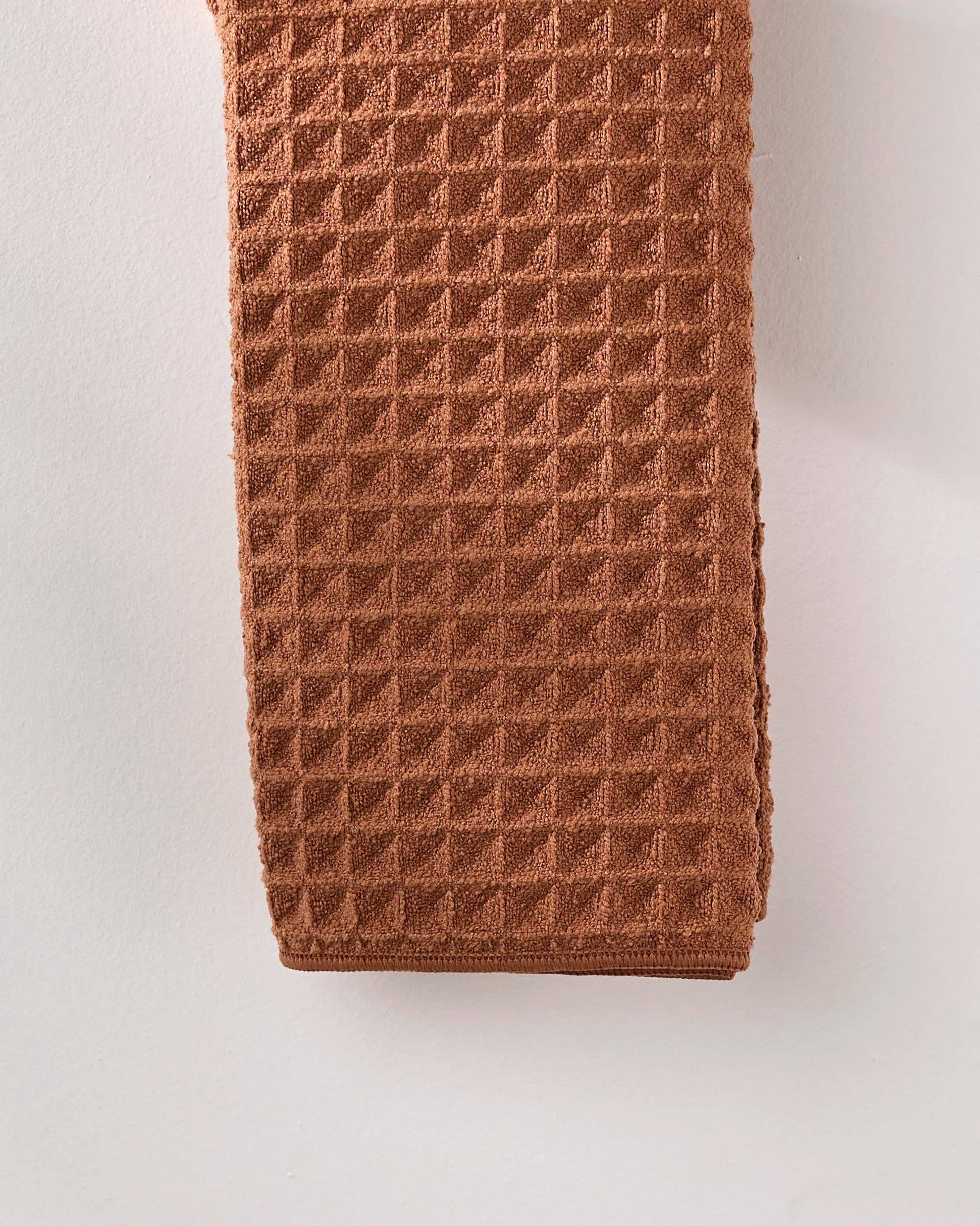 Clay Waffle Hand Towel - Hand Towels