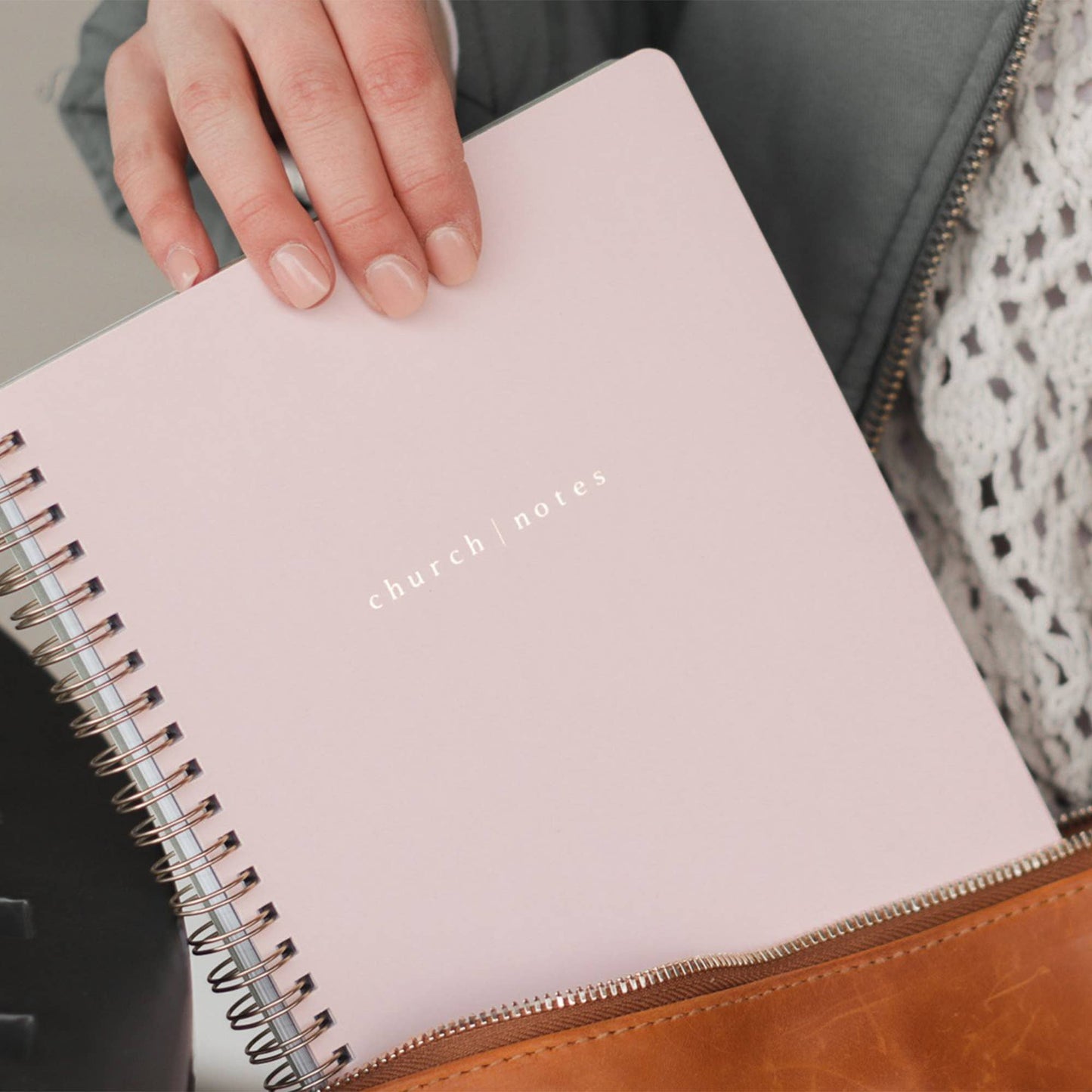 Blush Church Notes Bible Study Notebook -
