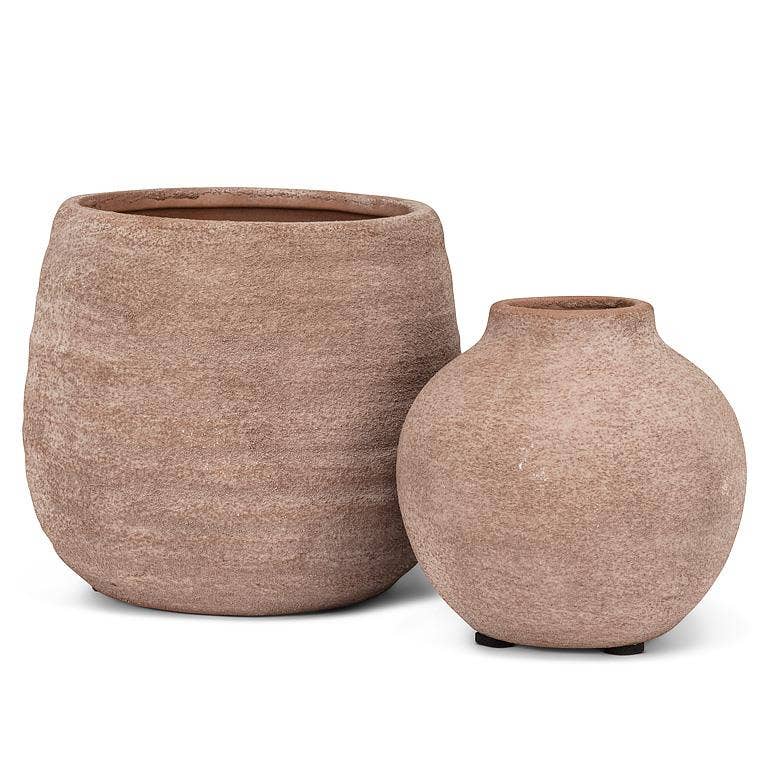 Coarse Texture Planter-5"H - Planters