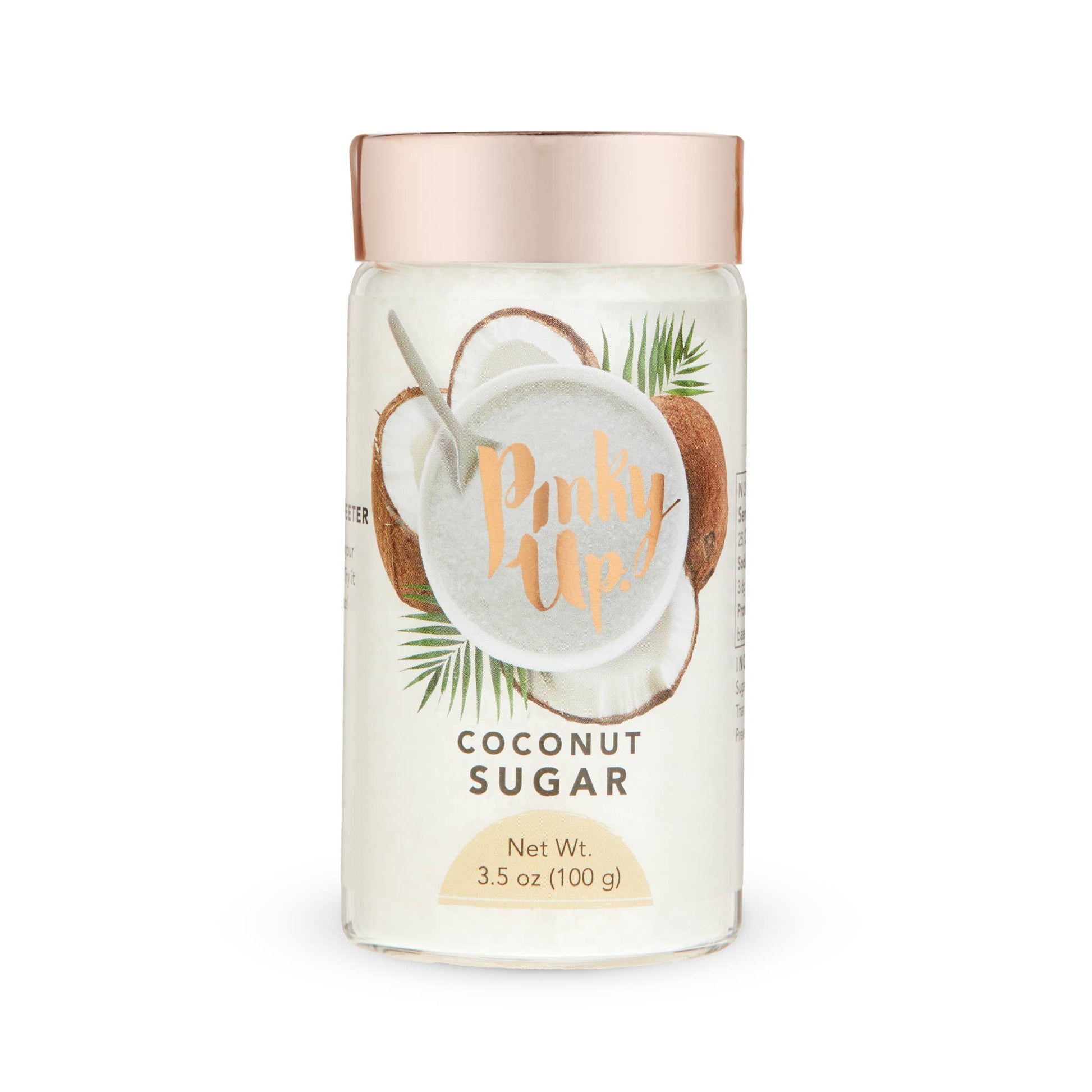 Coconut Sugar 0.5oz Glass Jar -