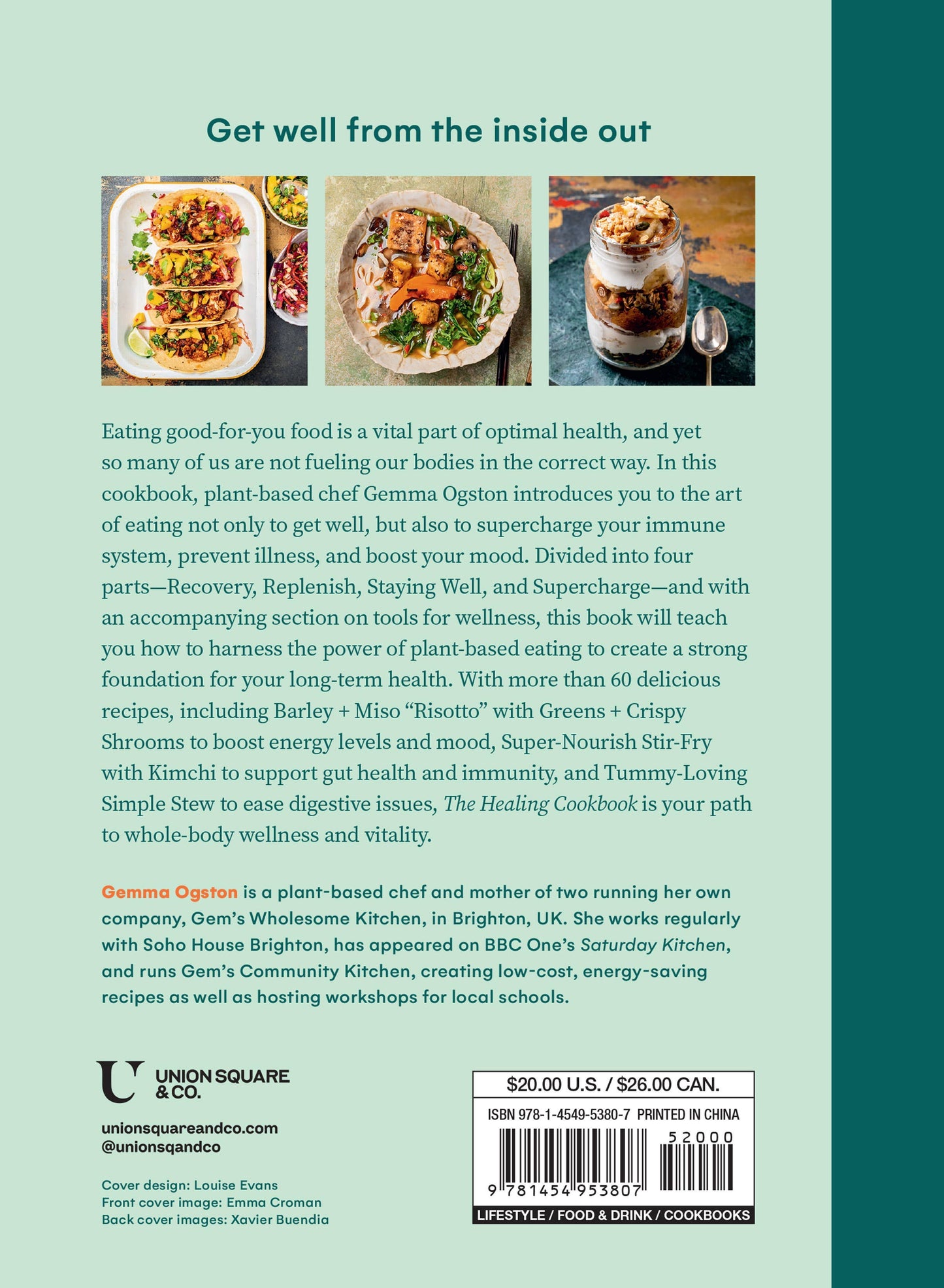The Healing Cookbook: Nourishing Plant-Based Recipes -