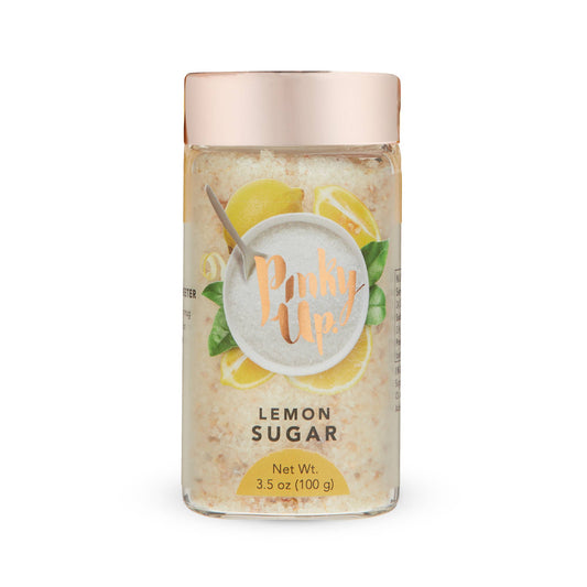 Lemon Sugar 3.5oz Glass Jar -