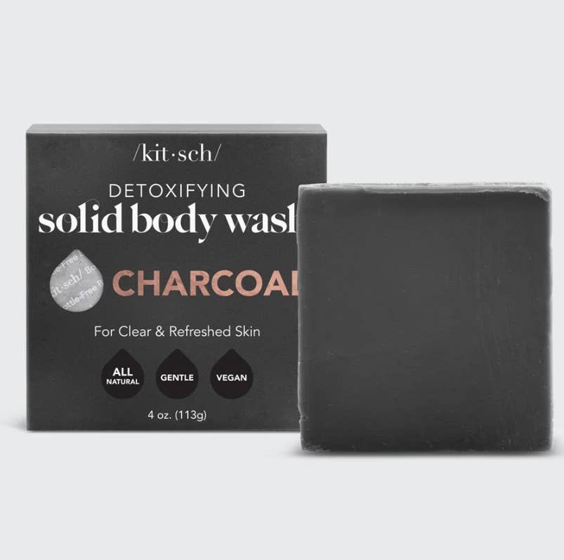Charcoal Detoxifying Solid Body Wash -