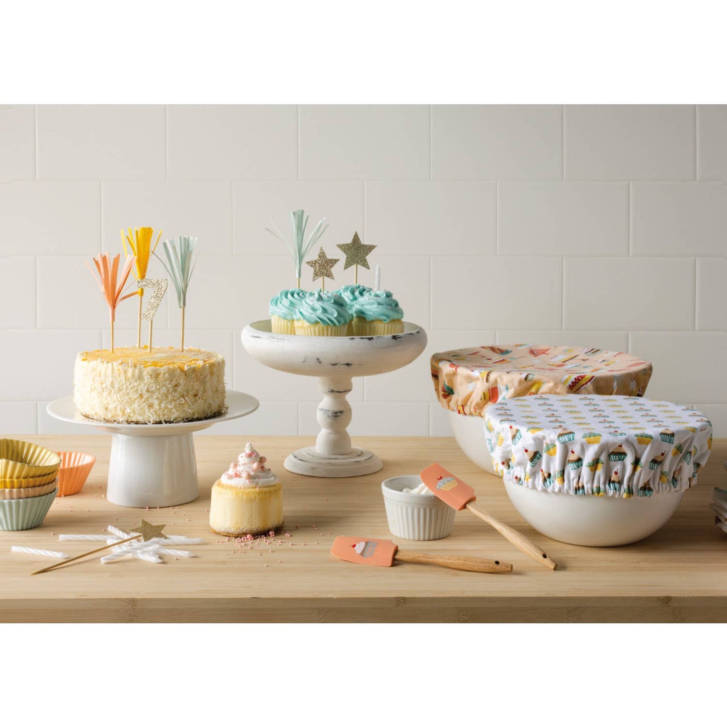 Cake Walk Bowl Covers Set of 2 -