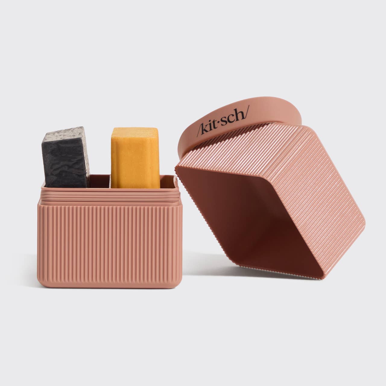 2-Compartment Travel Case - Terracotta -