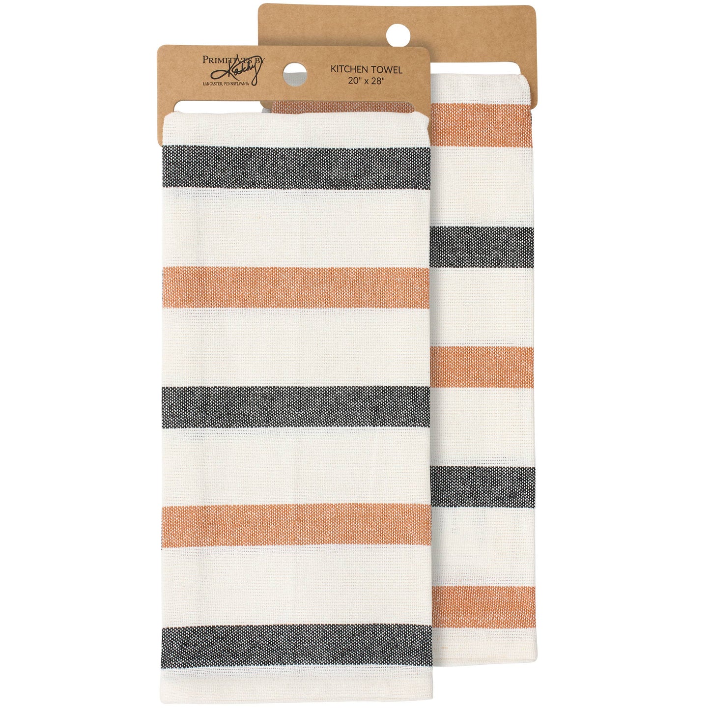 Halloween Stripe Kitchen Towel -