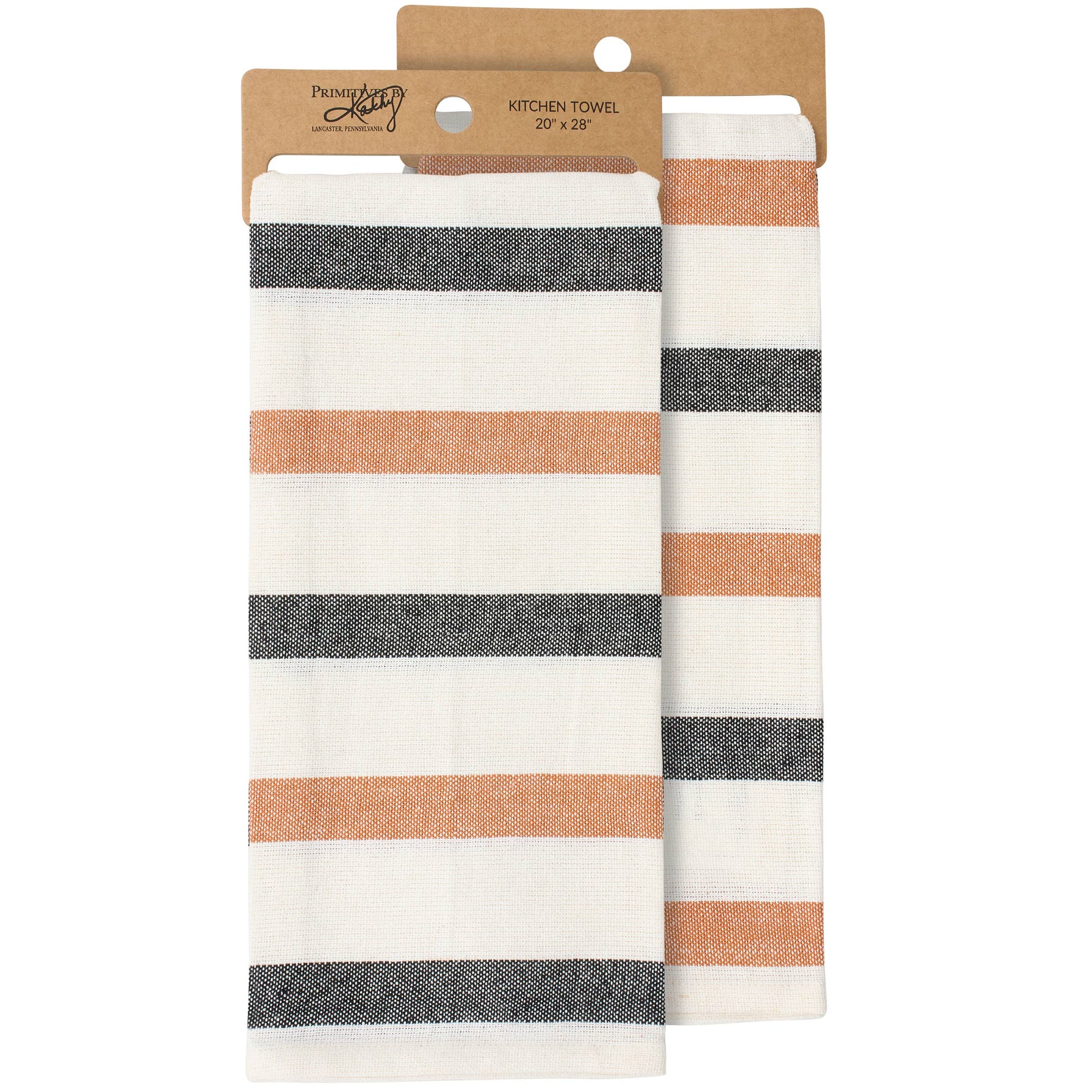Halloween Stripe Kitchen Towel -