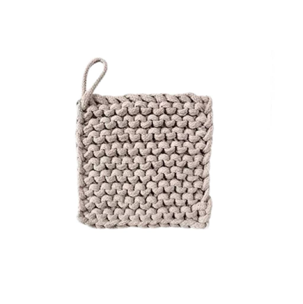 Cotton Crocheted Pot Holder -