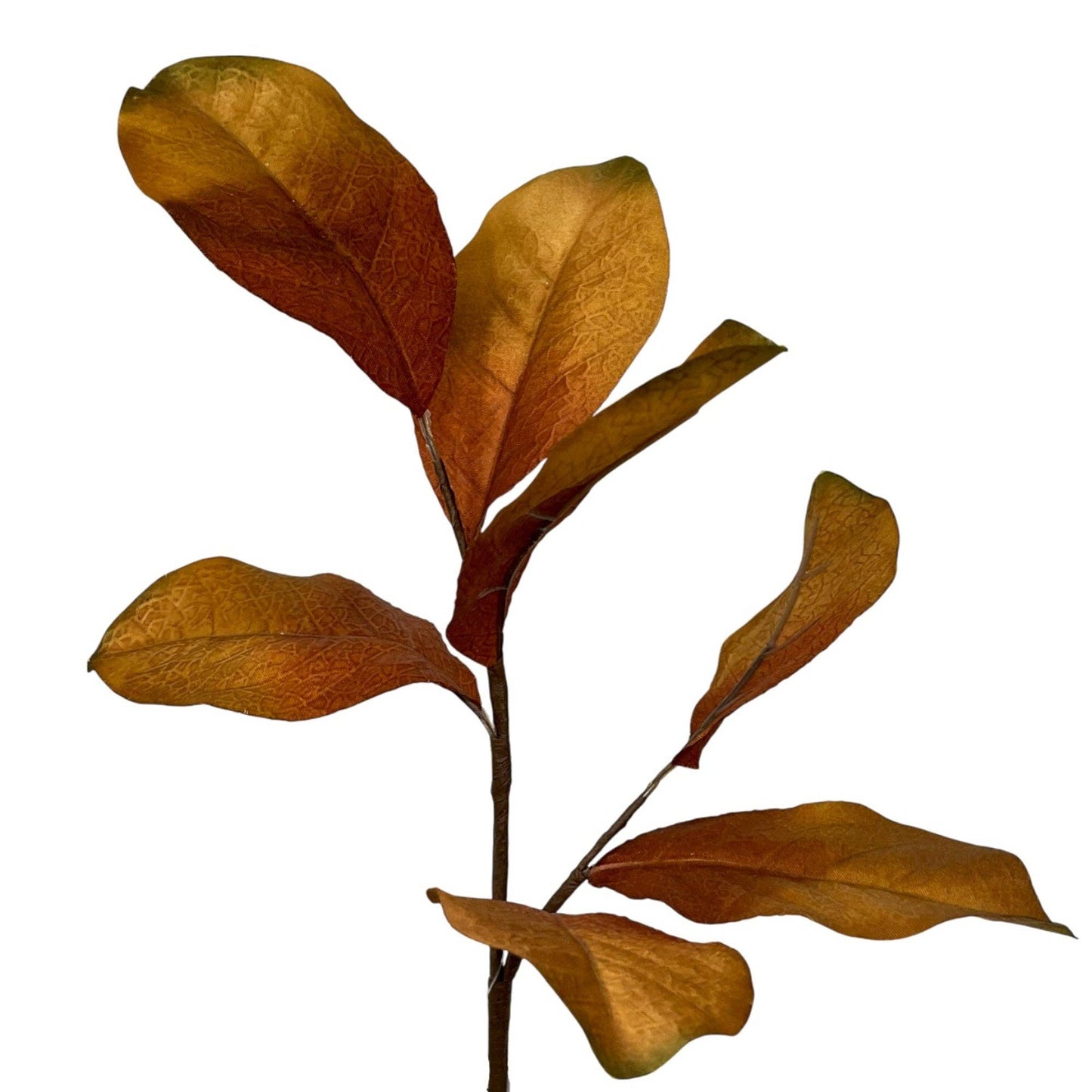 Fall Magnolia Leaf Pick - 15.5" Golden Brown -