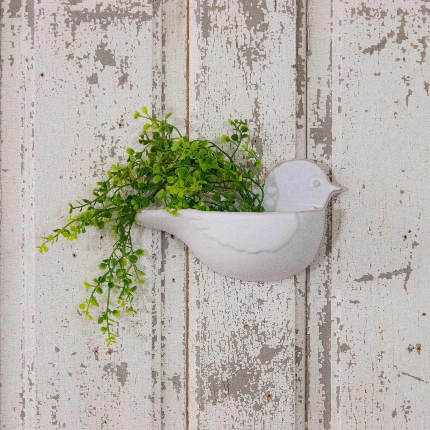 Stoneware Bird Wall Pocket (PC) -