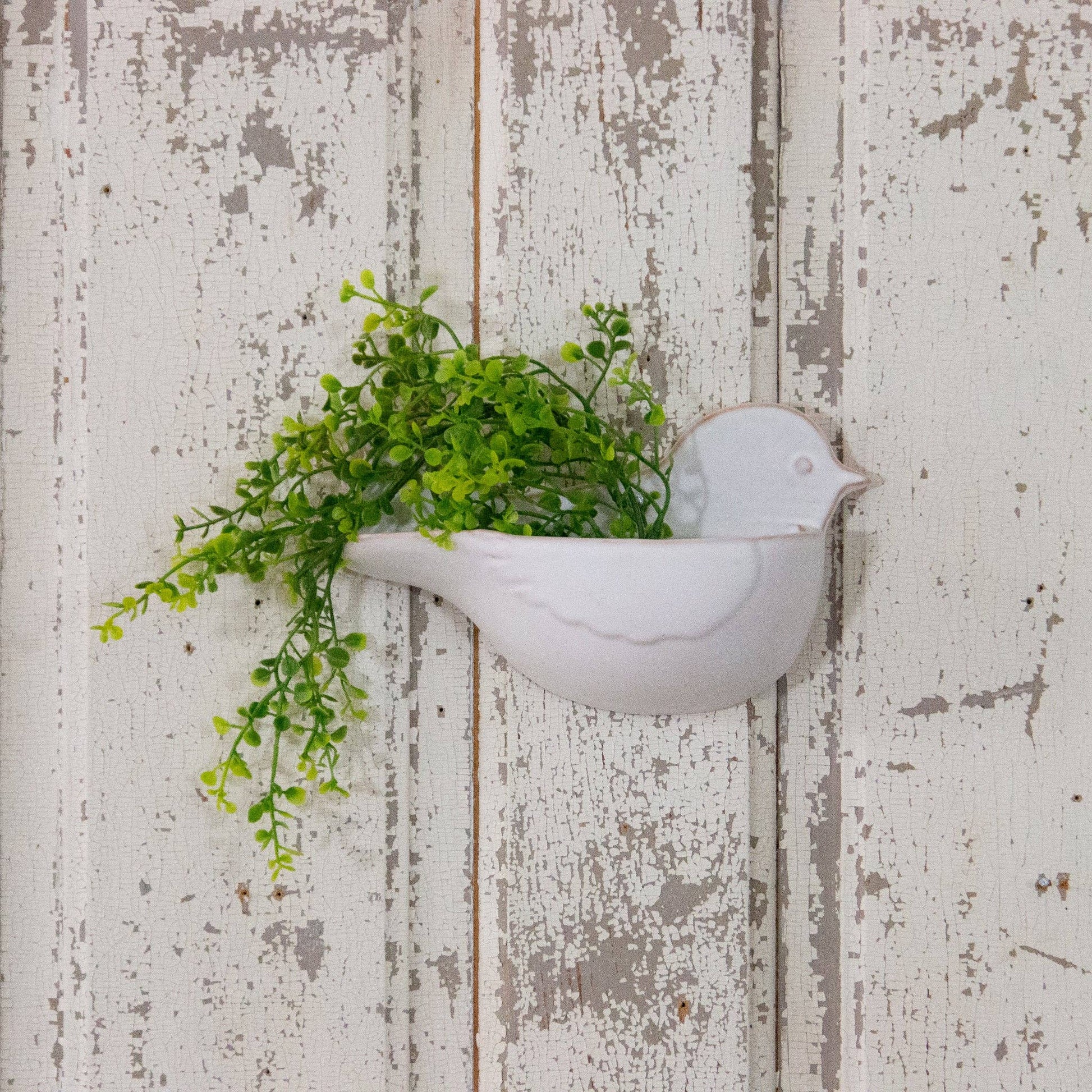 Stoneware Bird Wall Pocket (PC) -
