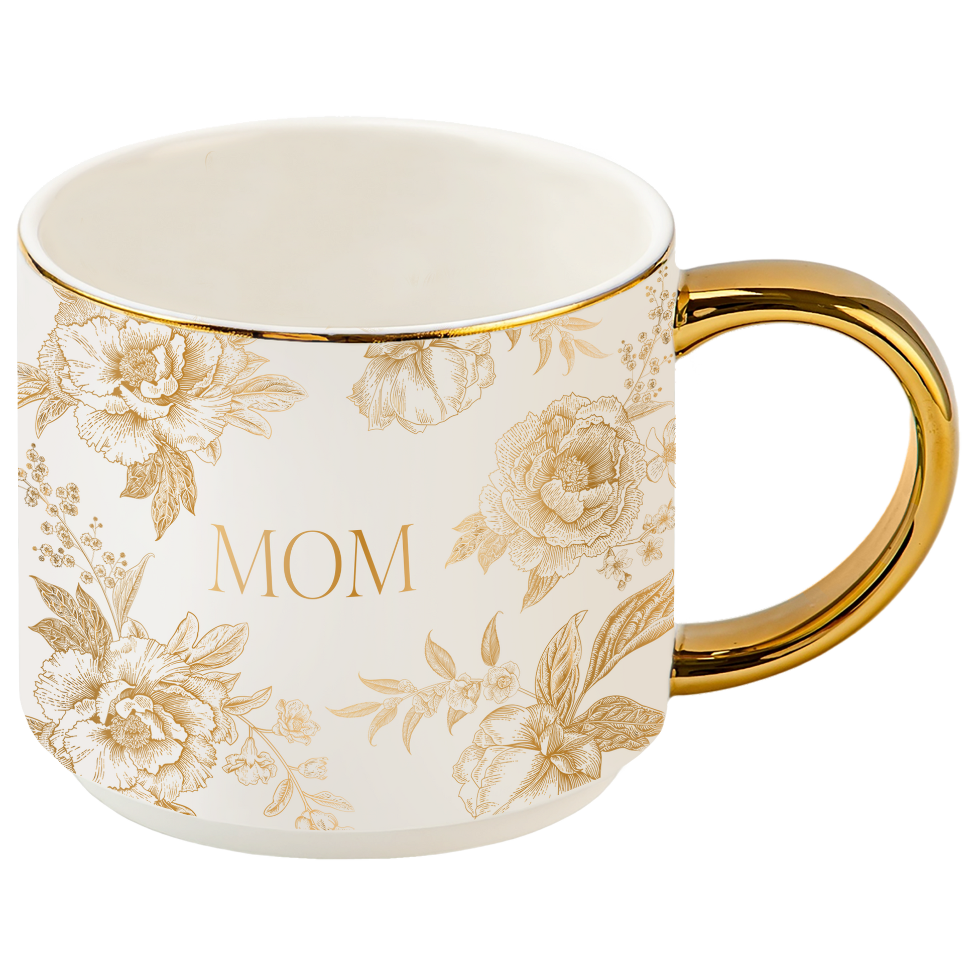 *NEW* Gold Mom Coffee Mug - Spring & Mother's Day Gifts - Mugs