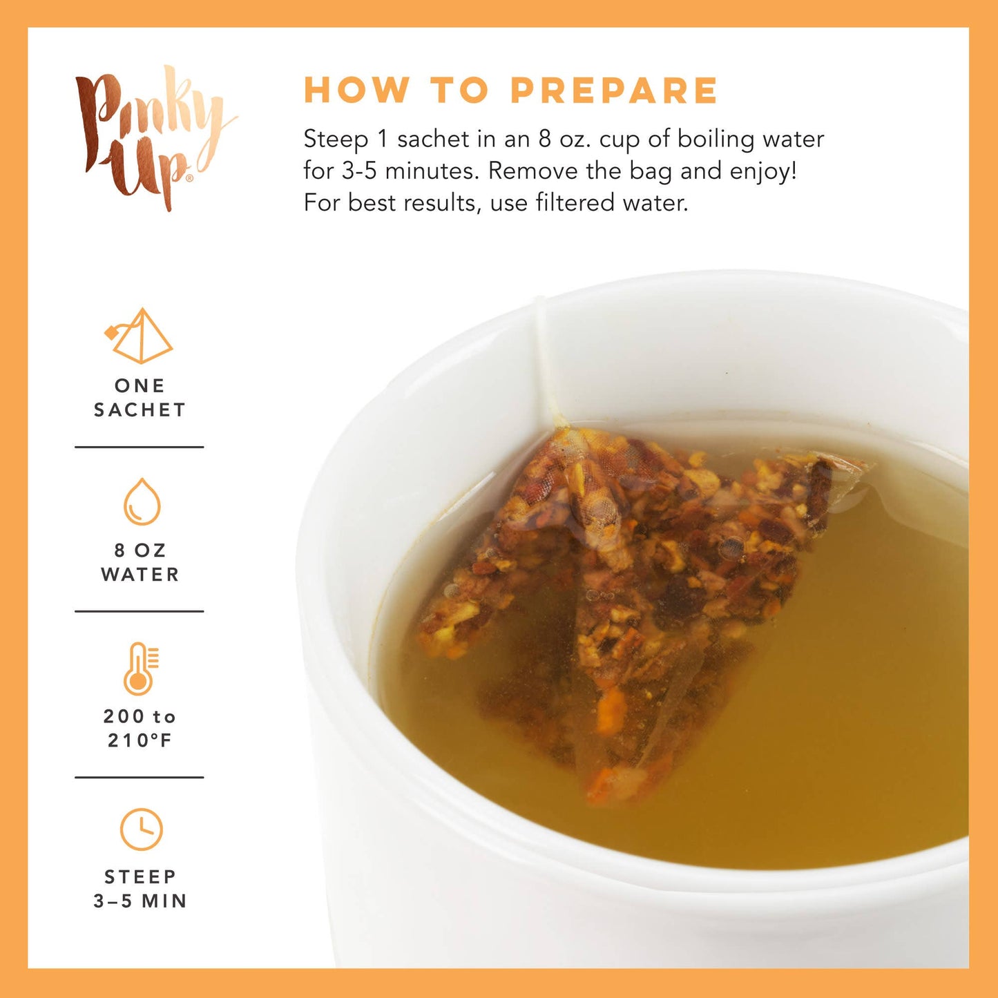 Golden Spice Herbal Tea 15 Sachets -
