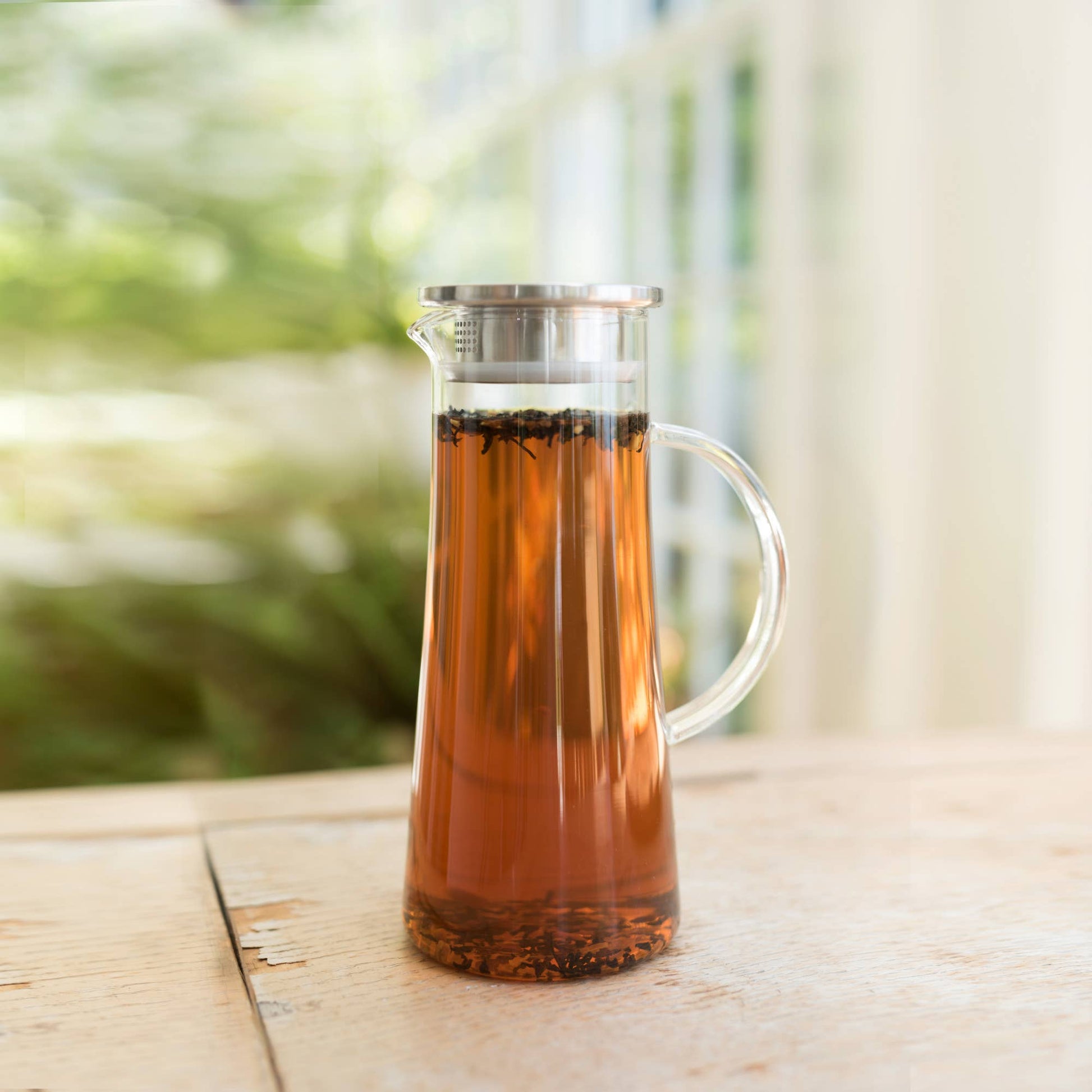 Charlie™ Glass Iced Tea Carafe with Infuser 50oz -