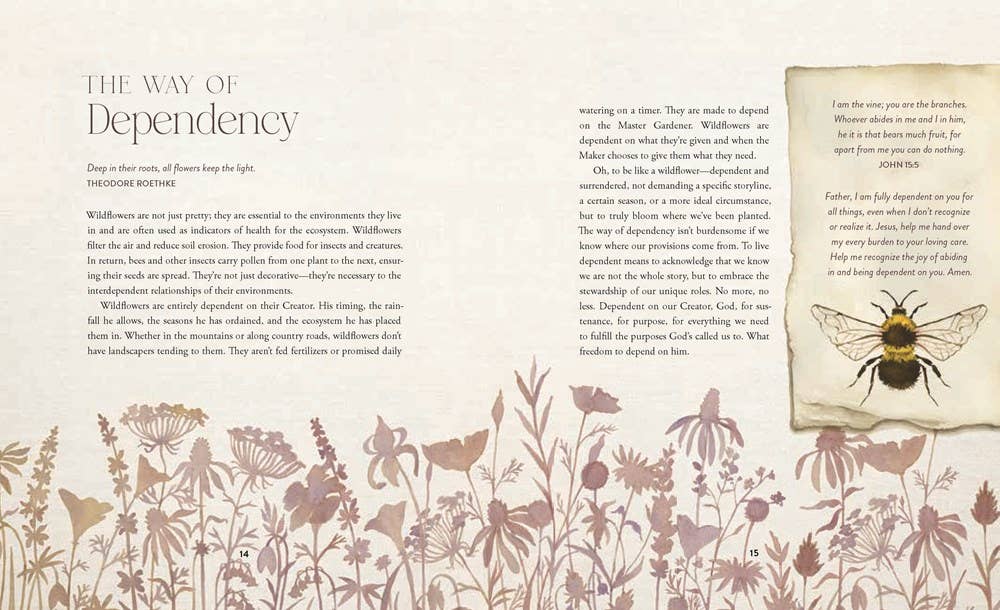 The Way Of The Wildflower Gospel Meditations To Unburden Your Anxious Soul