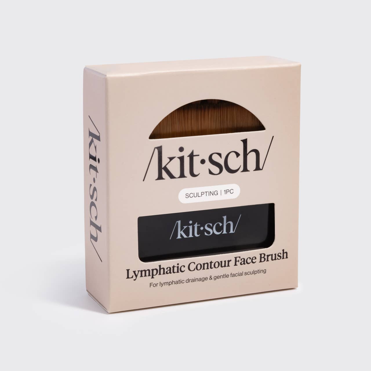 Lymphatic Contour Face Brush - Black -