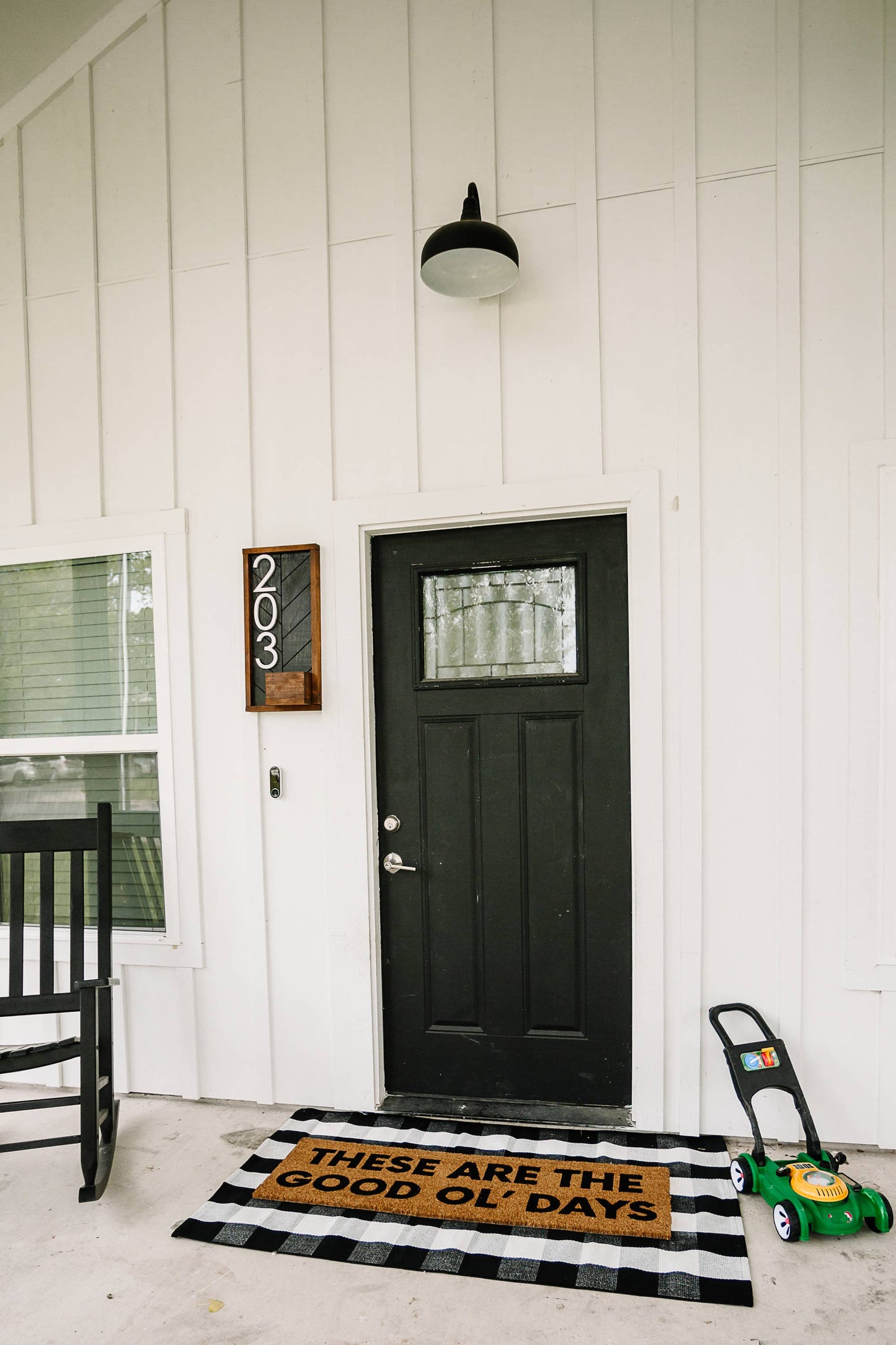 XL Doormat | These are the good ol' days (New Length) -